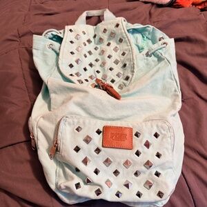Victoria's Secret PINK studded canvas backpack